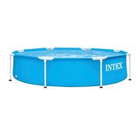 Intex Piscine Metal Frame Ronde Tubulaire (ø) 2,44 x (h) 0,51m