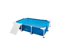 Intex Piscine pour Chien Avec Pompe Écumoire Rampe Cache 229x152x45, 7cm 48404GN