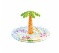 INTEX - Piscine pour Enfants Spray Palmier D173 x 104 cm + 2 A, Multicolore (1)