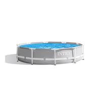Intex 26700NP piscine hors sol Rond 4485 L Gris