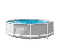 Intex 26700NP piscine hors sol Rond 4485 L Gris