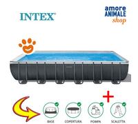 Piscine Hors Sol Ultra XTR Frame Pool 732 x 366 x 132 Cm Intex 26364