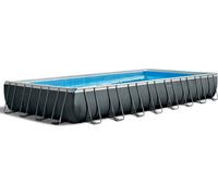 Intex Piscine Ultra XTR Rectangulaire 975 x 488 x 132 cm - Set standard + système eau salée + équipement premium