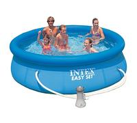 Intex - Piscines Hors Sol Piscine Easy Set En Kit Avec Filtration 12 Volts - 3,05 X 0,76 Mètres