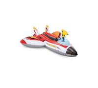 INTEX Water Gun Plane Inflatable Pool Float: Pool Toy for Kids - Includes Toy Water Gun - 88lb Weight Capacity - 46" x 46" - Color May Vary