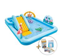 INTEX Playcenter Jungle Adventure 256x216x84 cm Aire de Jeux Aquatique 57161NP