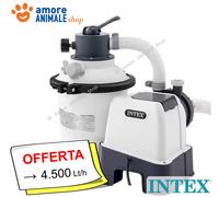 Intex Pompe À Sable Krystal Clear → 10.500 Lt/h - Piscines Hors Sol / 26648