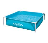 Intex pool Metal acidulous square Turquoise