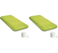 Intex Premaire Dura-Beam 64097NP Tapis de Camping avec USB 150 Taille gonflée 76 cm x 1,91 m x 17 cm (Lot de 2)