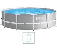 INTEX PRISM FRAME POOLS Piscine 366 x 76 cm avec filtration a cartouche 26712GN