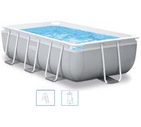 INTEX Prism Frame Rectangular Pools Piscine 300 x175 x80cm avec filtration 26784GN