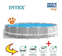 Intex Prism Piscine Hors Sol Ronde avec Pompe à Filtre Ø549x122 cm Art. 26732
