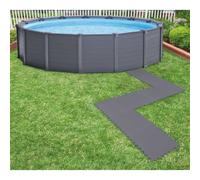 Intex Protecteur de sol rembourré verrouillable 8pcs 50x50x0,5cm 1,9m²