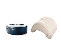 Intex Pure Spa Blue Navy 4 Places & Appui Tete Pure Spa