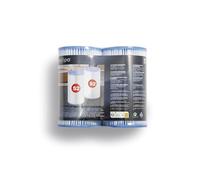 Intex PureSpa 29012E Lot de 2 Cartouches de Rechange en Papier Dacron de Type S2 pour différents modèles PureSpa