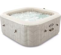 Intex PureSpa Chevron Deluxe Square ⧄ 239 x 71 cm - 1 pc. avec chlorateur et protection anticalcaire