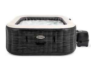 INTEX PureSpa Greystone Bubble Deluxe Spa gonflable Ardoise 6 places S2 28452NP
