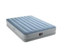 Intex Queen DURA-Beam Comfort Matelas Gonflable avec Pompe USB Fastfill, âge : Adulte