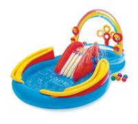 Intex Pools Piscine Rainbow 297 x 193 x 135 cm multicolore