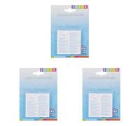 Intex Rustine de réparation 59631NP Transparent 49 x 49 x 0,2 cm 59631NP (Lot de 3)