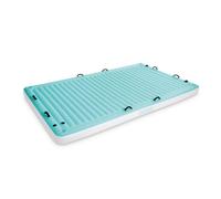 Intex Salon d'eau Flottant Gonflable 56289EP : poignées en Tissu Doux, Porte-gobelets intégrés, Attaches sécurisées, capacité de Poids de 400 kg, 309,9 x 182,9 x 17,8 cm