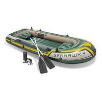 Intex set bateau 4 places Seahawk 4 (rames et gonfleur inclus) 351x145x48cm