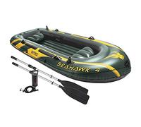 Kit Bateau Gonflable Seahawk 4 Avec Rames Et Gonfleur - 4 Places