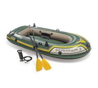 INTEX Set Bateau Seahawk 2 - 2 personnes - Vert