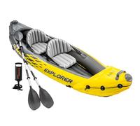 Intex set kayak explorer k2 - 2 pers (inclus rames et gonfleur)