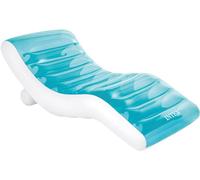 Intex: Splash Lounge - (56874EP) Flotteur de Piscine et Eau Blanche, Gonflable, Porte-gobelets intégrés, poignées Robustes, Dossier, Design élégant et Confortable, Taille L