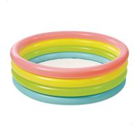 Intex Sunset Lueur Bébé Piscine 168x46cm Pataugeoire 4-Ring pour Enfants 56441NP
