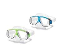 Intex Surf Rider I.12, Masque Unisexe - Adulte, Rouge/Vert, 22.9 x 7,9 x 21