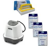Intex - Système d'eau salée 26662GS & sel de piscine 60 kg & brosse à récurer WAYS