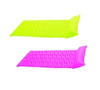 Intex Tote 'N Float Wave Flotteur Bouee Piscine Adulte, Tapis flottant avec appuie-tête (lot de 2)