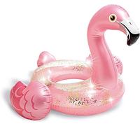 Intex Tube flamant rose pailleté, 99 x 89 x 71 cm.