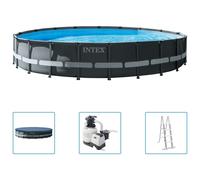 Piscine tubulaire Intex Ultra Frame XTR 6,10 x h1,22m