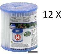 Intex VALUE PACK 12 pcs. cartouche filtrante type H