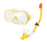 Masque de plongée Intex Kit masque et tuba Wave Rider 8 ans et +