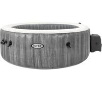 Intex Whirlpool Spa Bain à remous Greywood Deluxe Ø 196 x 71 cm Gris