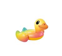 Intex Pools Bouée gonflable Canard jaune à chevaucher 2 poignées de maintien