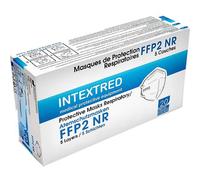 Intextred Masques De Protection FFP2 Auriculaire Blanc Boîte 20 Pièces