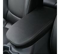 INTGET Housse d'accoudoir de Console Centrale pour Toyota RAV4 2023, 2022, 2021, 2020 et 2019 - en Cuir - Protection de Couvercle de la Console Centrale - Accessoire de Voiture pour RAV4 2022 (Noir)