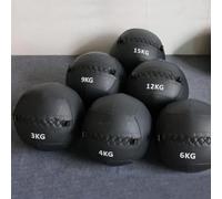 InTheMarket Ballon de musculation mural en vinyle durable résistant aux éraflures, double couture, parfait pour les entraînements de force et de conditionnement, 36 cm de diamètre (1 kg, 4 kg, 6 kg, 8