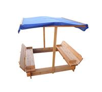 InTheMarket Carré Bac à Sable Aire de Jeux pour Enfants Junior Jardin Patio Bois