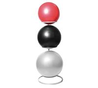 InTheMarket Support de rangement en métal pour ballons de yoga, design moderne, idéal pour le yoga, le pilates, la maison, robuste et peu encombrant
