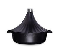 INTIGNIS® Tajine Marocain 28 cm avec Couvercle Auto-Arrosant - Plat à Tajine Induction Tous Feux, 4,2 L, Antiadhésif sans PFOA, Passe au Four