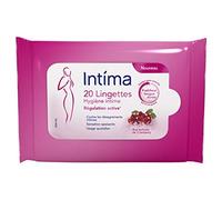 Intima - 20 Lingettes Hygiène Intime - Cranberry - Fraîcheur et anti-désagrément intime
