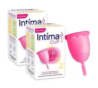 Intima Cup, Coupe Menstruelle Taille 1 Normal - Flux Régulier, Lot de 2