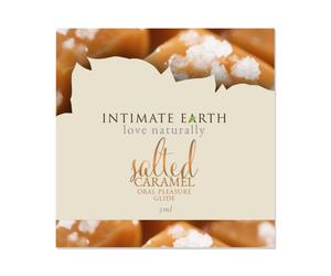 Intimate Earth - Natural Flavors Glide Salted Caramel Foil 3