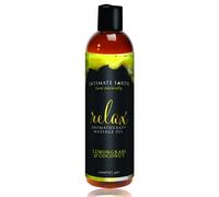 Intimate Earth - Relax Huile de massage à la citronnelle et à la noix de coco - 120 ml